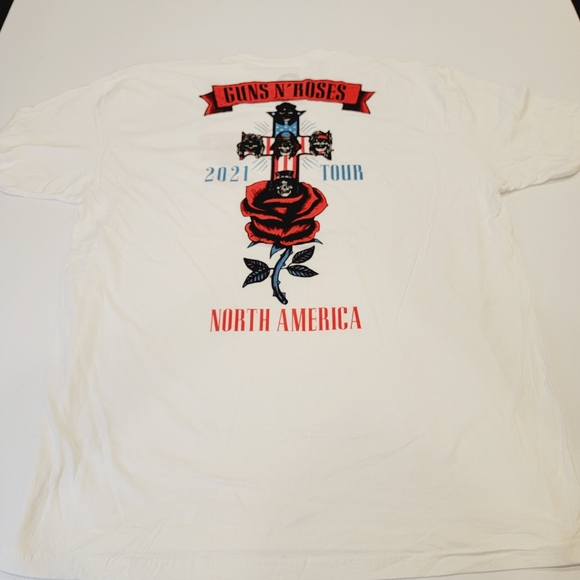 Guns N Roses North American Tour Official Merch Graphic Tee Size XXXL NEW! - Picture 8 of 9